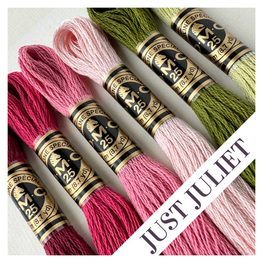 Just Juliet Embroidery Floss Palette ⎮ DMC Embroidery Thread